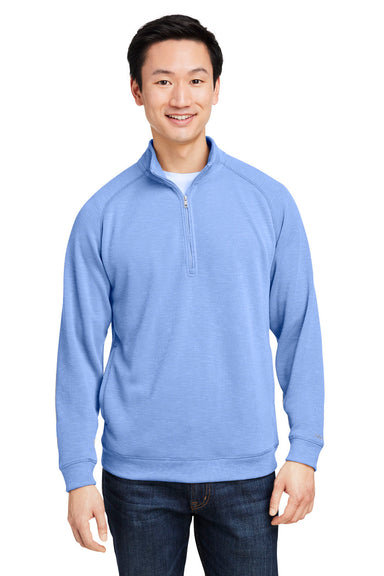 Nautica N17991 Mens Sun Surfer Supreme 1/4 Zip Sweatshirt Vintage Mavi Blue Front