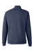 Nautica N17991 Mens Sun Surfer Supreme 1/4 Zip Sweatshirt Vintage Navy Blue Flat Back