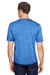 A4 N3010 Mens Tonal Space Dye Crewneck Short Sleeve T-Shirt Light Blue Back