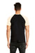 Next Level N3650 Mens Fine Jersey Short Sleeve Crewneck T-Shirt Natural/Black Back