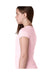 Next Level N3710 Youth Princess Fine Jersey Short Sleeve Crewneck T-Shirt Light Pink Side