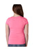 Next Level N3710 Youth Princess Fine Jersey Short Sleeve Crewneck T-Shirt Hot Pink Back