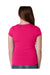 Next Level N3710 Youth Princess Fine Jersey Short Sleeve Crewneck T-Shirt Raspberry Pink Back
