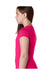 Next Level N3710 Youth Princess Fine Jersey Short Sleeve Crewneck T-Shirt Raspberry Pink Side