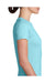 Next Level N3900 Womens Boyfriend Fine Jersey Short Sleeve Crewneck T-Shirt Cancun Blue Side