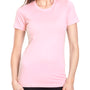 Next Level Womens Boyfriend Fine Jersey Short Sleeve Crewneck T-Shirt - Light Pink