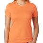 Next Level Womens Boyfriend Fine Jersey Short Sleeve Crewneck T-Shirt - Classic Orange - Closeout