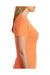 Next Level N3900 Womens Boyfriend Fine Jersey Short Sleeve Crewneck T-Shirt Orange Side