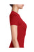 Next Level N3900 Womens Boyfriend Fine Jersey Short Sleeve Crewneck T-Shirt Scarlet Red Side