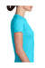 Next Level N3900 Womens Boyfriend Fine Jersey Short Sleeve Crewneck T-Shirt Tahiti Blue Side