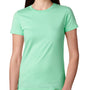 Next Level Womens Boyfriend Fine Jersey Short Sleeve Crewneck T-Shirt - Mint Green - Closeout