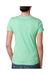 Next Level N3900 Womens Boyfriend Fine Jersey Short Sleeve Crewneck T-Shirt Mint Green Back