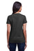 Next Level N4240 Womens Eco Performance Moisture Wicking Short Sleeve V-Neck T-Shirt Heather Black Back