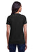 Next Level N4240 Womens Eco Performance Moisture Wicking Short Sleeve V-Neck T-Shirt Black Back