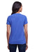 Next Level N4240 Womens Eco Performance Moisture Wicking Short Sleeve V-Neck T-Shirt Heather Sapphire Blue Back