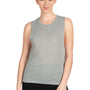 Next Level Womens Festival Muscle Tank Top - Heather Grey