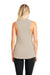 Next Level N5013 Womens Festival Muscle Tank Top Ash Grey Back