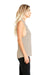 Next Level N5013 Womens Festival Muscle Tank Top Ash Grey Side