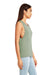 Next Level N5013 Womens Festival Muscle Tank Top Stonewashed Green Side