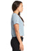 Next Level N5080 Womens Festival Cali Crop Short Sleeve Crewneck T-Shirt Stonewashed Blue Side