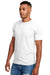 Next Level N6210 Mens CVC Jersey Short Sleeve Crewneck T-Shirt White Side