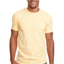 Next Level Mens CVC Jersey Short Sleeve Crewneck T-Shirt - Banana Cream Yellow