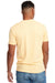 Next Level N6210 Mens CVC Jersey Short Sleeve Crewneck T-Shirt Yellow Back