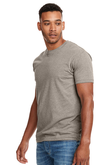 Next Level N6210 Mens CVC Jersey Short Sleeve Crewneck T-Shirt Warm Grey Front