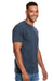 Next Level N6210 Mens CVC Jersey Short Sleeve Crewneck T-Shirt Indigo Blue Side