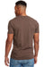 Next Level N6210 Mens CVC Jersey Short Sleeve Crewneck T-Shirt Espresso Brown Back
