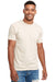 Next Level N6210 Mens CVC Jersey Short Sleeve Crewneck T-Shirt Cream Front