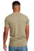 Next Level N6210 Mens CVC Jersey Short Sleeve Crewneck T-Shirt Light Olive Green Back