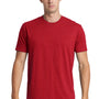 Next Level Mens CVC Jersey Short Sleeve Crewneck T-Shirt - Red