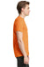 Next Level N6210 Mens CVC Jersey Short Sleeve Crewneck T-Shirt Orange Side