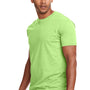 Next Level Mens CVC Jersey Short Sleeve Crewneck T-Shirt - Neon Green