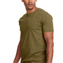 Next Level Mens CVC Jersey Short Sleeve Crewneck T-Shirt - Military Green