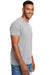 Next Level N6210 Mens CVC Jersey Short Sleeve Crewneck T-Shirt Heather Dark Grey Side