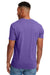 Next Level N6210 Mens CVC Jersey Short Sleeve Crewneck T-Shirt Purple Rush Back