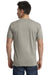 Next Level N6210 Mens CVC Jersey Short Sleeve Crewneck T-Shirt Silk Grey Back