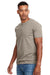 Next Level N6210 Mens CVC Jersey Short Sleeve Crewneck T-Shirt Stone Grey Front