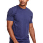 Next Level Mens CVC Jersey Short Sleeve Crewneck T-Shirt - Storm Blue