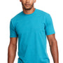 Next Level Mens CVC Jersey Short Sleeve Crewneck T-Shirt - Tahiti Blue
