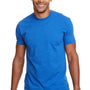 Next Level Mens CVC Jersey Short Sleeve Crewneck T-Shirt - Turquoise Blue