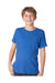 Next Level N6310 Youth Jersey Short Sleeve Crewneck T-Shirt Royal Blue Front