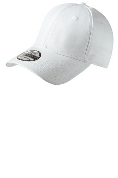 New Era NE1000 Mens Stretch Fit Hat White Front