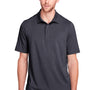 North End Mens Jaq Performance Moisture Wicking Short Sleeve Polo Shirt - Carbon Grey