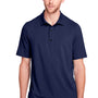 North End Mens Jaq Performance Moisture Wicking Short Sleeve Polo Shirt - Classic Navy Blue
