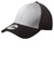 New Era NE1020 Mens Stretch Fit Hat Grey/Black Front