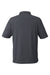 North End NE102 Mens Replay Recycled Short Sleeve Polo Shirt Carbon Grey Flat Back