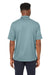 North End NE102 Mens Replay Recycled Short Sleeve Polo Shirt Opal Blue Back
